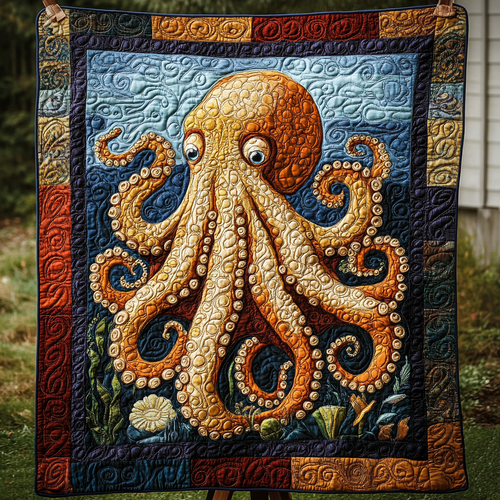 Abyss Embrace Quilted Blanket NCU0DDK100