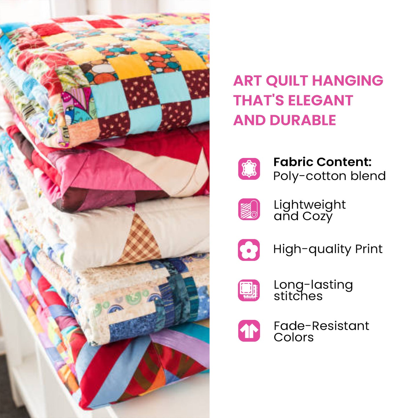 Twilight Guardian Art Quilt Hanging NCU0DK1082