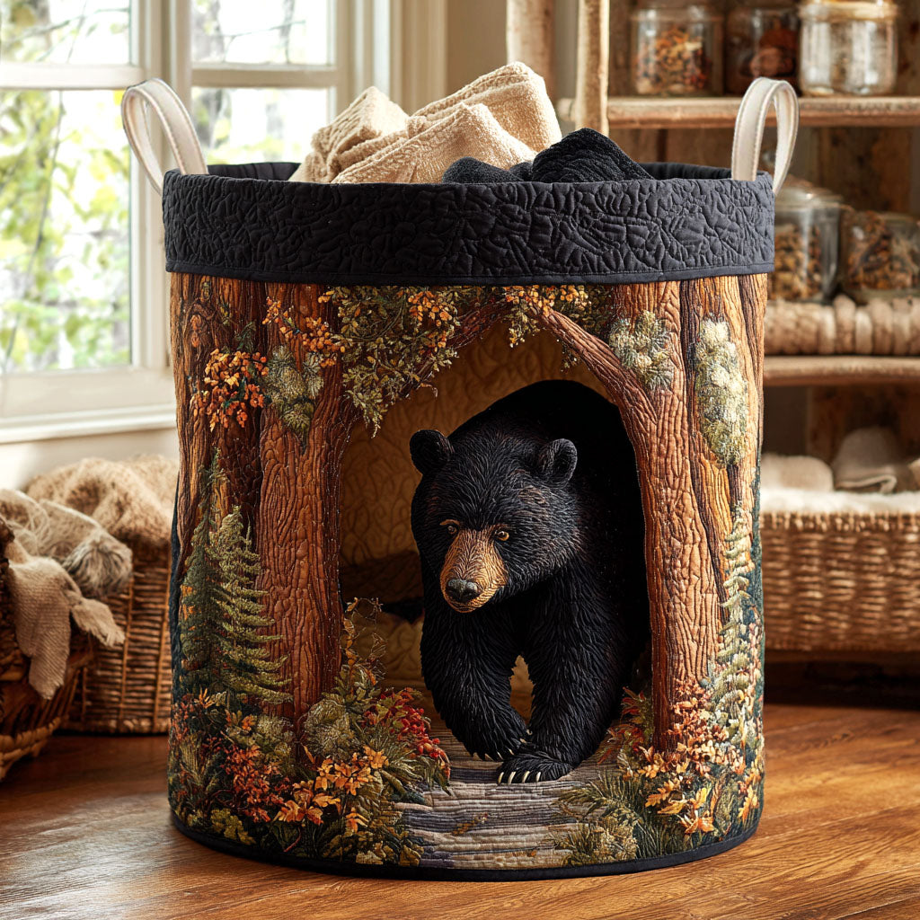 Cardinal Woodland Quiet Quilted Laundry Basket NCU0NTD876 main image 0