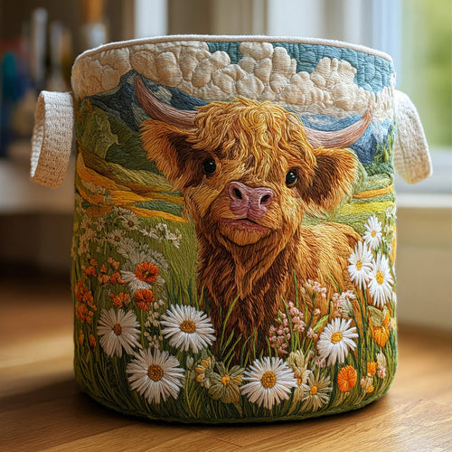 Bloom Highland Quilted Laundry Basket NCU0PVL441