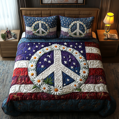 Boho Patriot Duvet Cover Set NCU0DV235