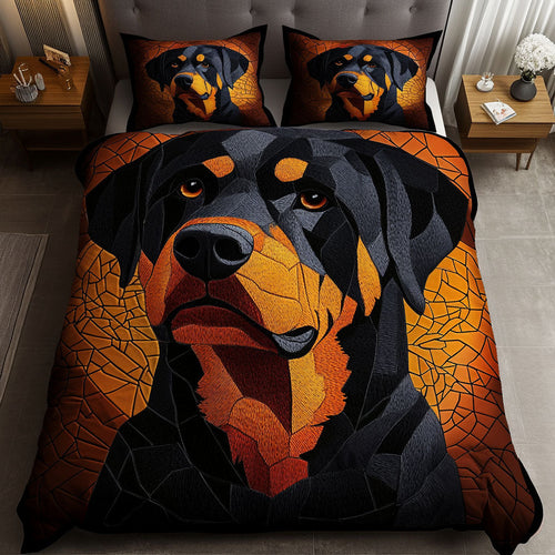 Bold Guardian 3-Piece Quilted Bedding Set NCU0NNT629