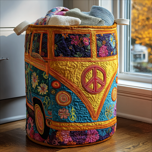 Bright Path Quilted Laundry Basket NCU0DDK1106