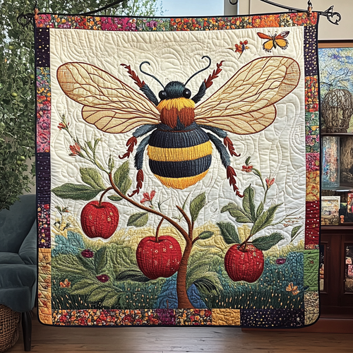 Bumble Bliss Quilted Blanket NCU0DDK196