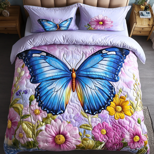 Butterfly Garden Duvet Cover Set NCU0DDK273