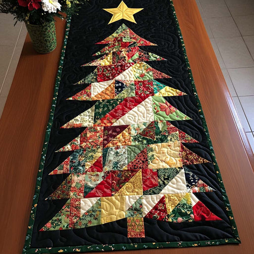 Cozy Lights Quilted Table Runner NCU0NNT1654