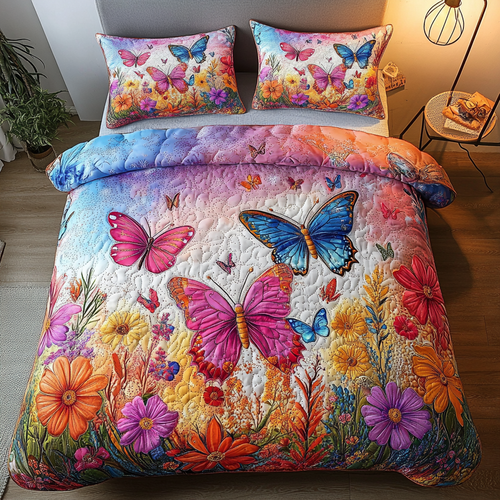 Dancing Wings Duvet Cover Set NCU0DDK275