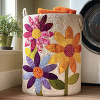 Dandelion Days Quilted Laundry Basket NCU0PTT834