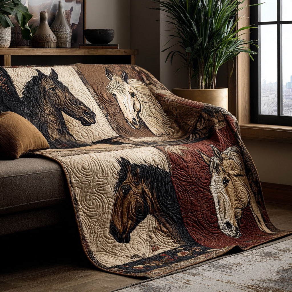 Desert Mare Quilted Blanket NCU0DV1031