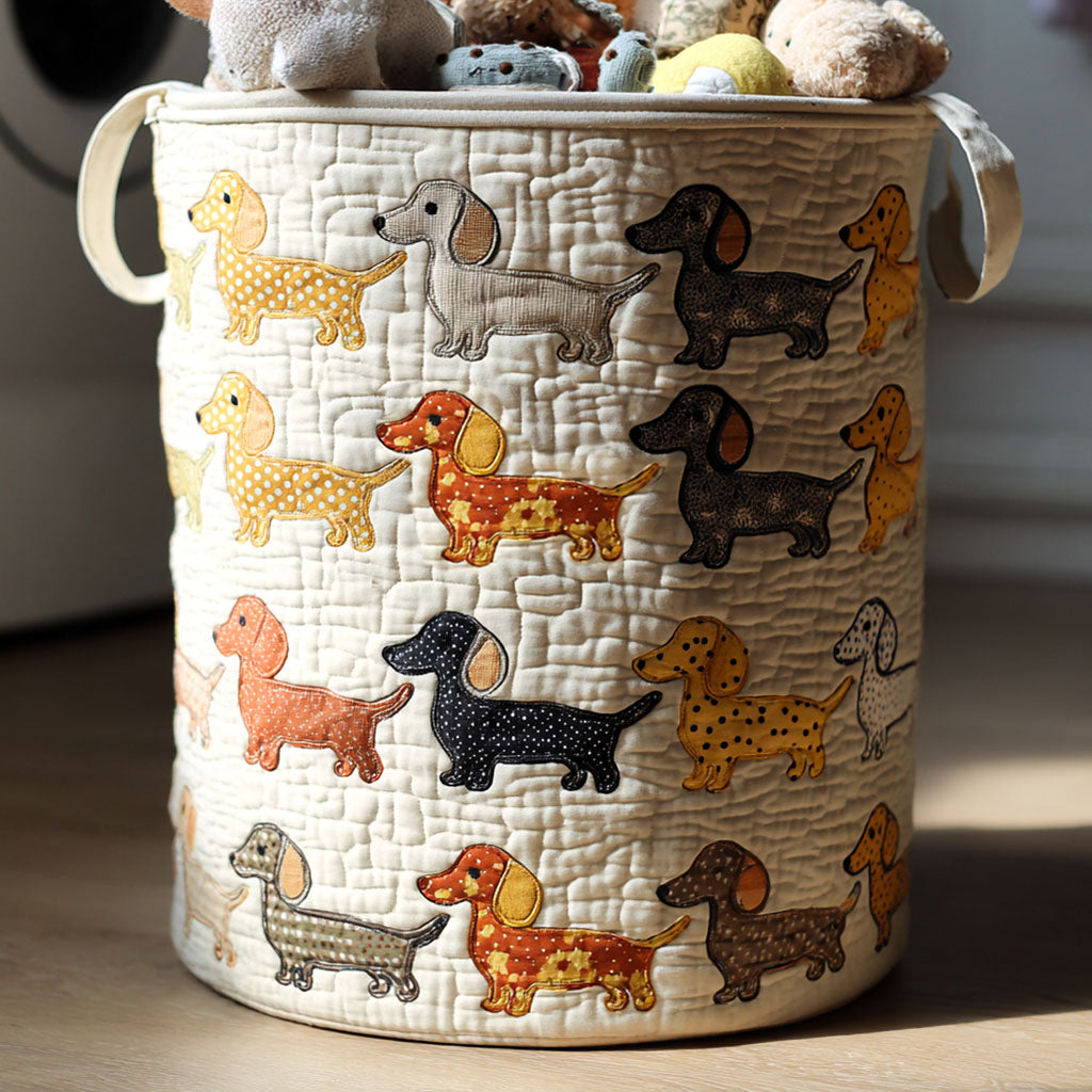 Pine Parade Quilted Laundry Basket NCU0DDK1370 main image 1