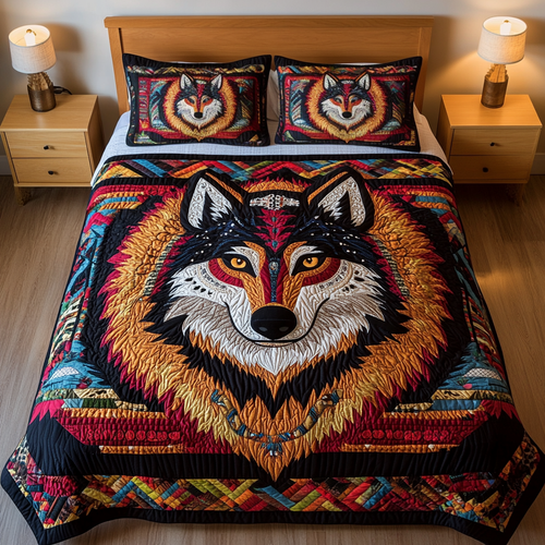 Echo of the Wild 3-Piece Quilted Bedding Set NCU0DK2116