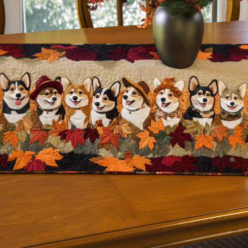 Fall Dressed Pack Quilted Table Runner NCU0NNT780