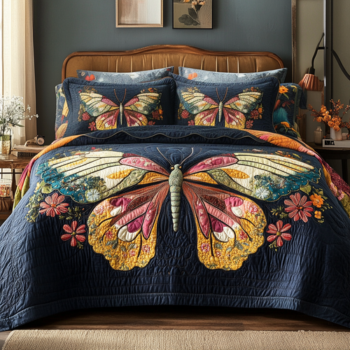 Flutter Garden Duvet Cover Set NCU0NVH592