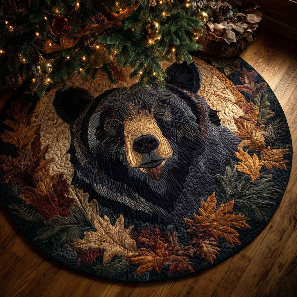 Forest Guardian Quilted Round Mat NCU0NTV361