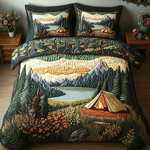 Forest Hideaway Duvet Cover Set NCU0DV394