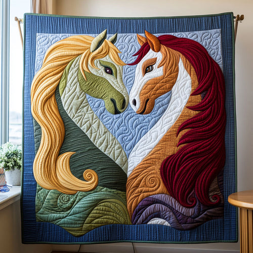 Hearts in the Saddle Quilted Blanket NCU0PTT106