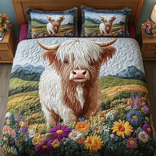 Highland Pride 3-Piece Quilted Bedding Set NCU0PTT634