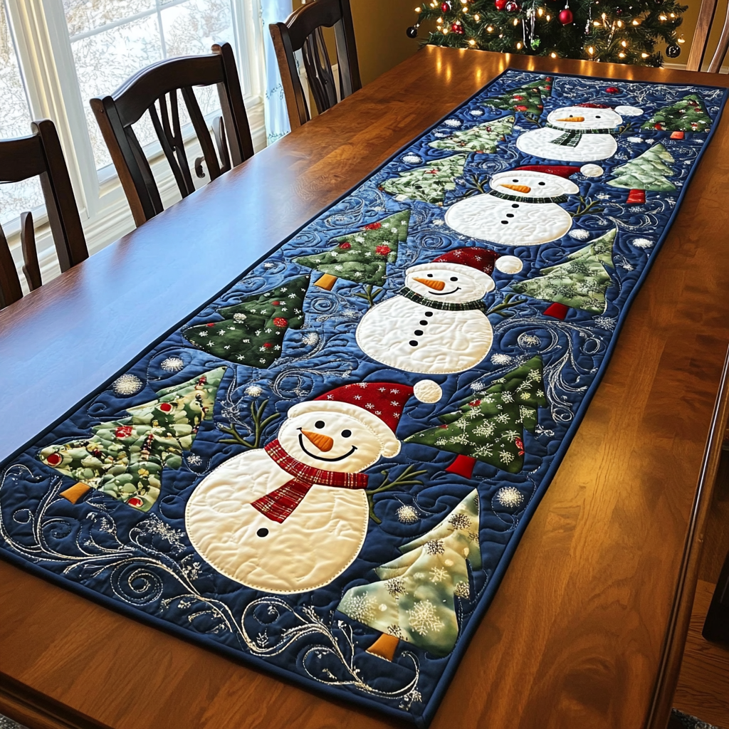 Quilted Christmas Table Runnersnull