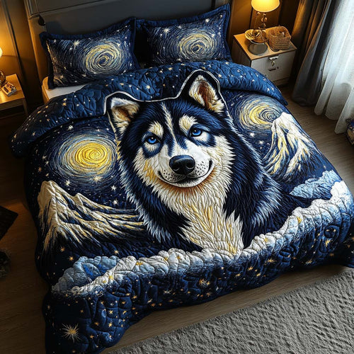 Howl Spirit 3-Piece Quilted Bedding Set NCU0NNT802