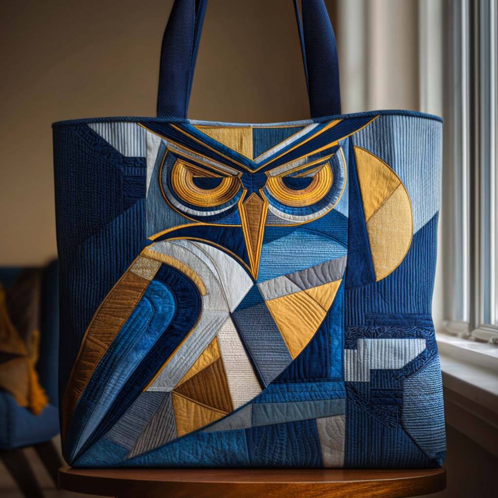 Midnight Eyes Quilted Tote Bag NCU0NNT2069