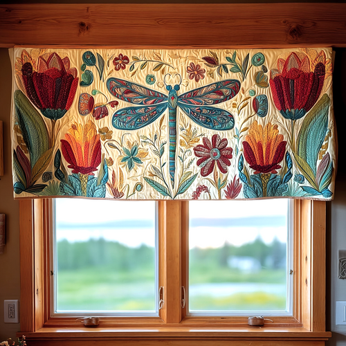Meadow Dance Quilted Valance NCU0PVL585