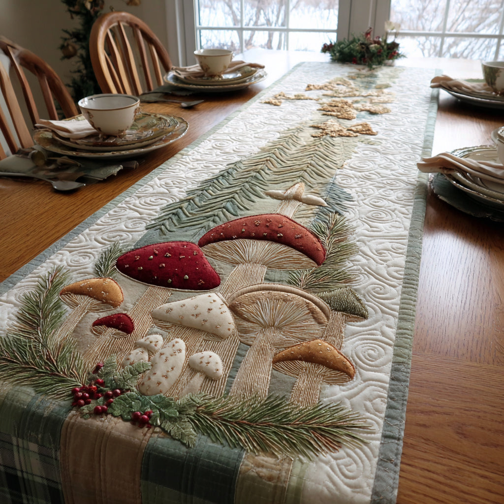 Nature Flight Quilted Table Runner NCU0NVH944