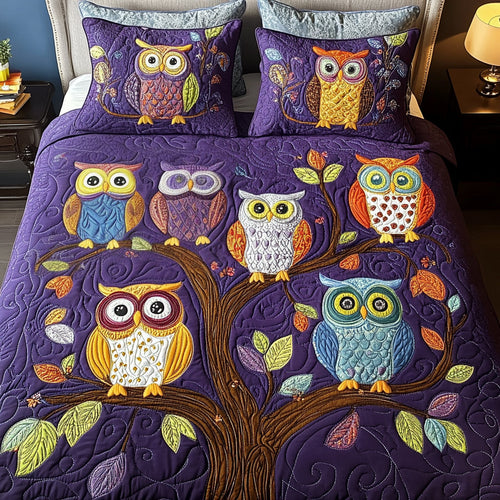 Night Watch 3-Piece Quilted Bedding Set NCU0VH803