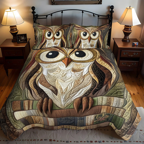 Night Watcher 3-Piece Quilted Bedding Set NCU0VL783