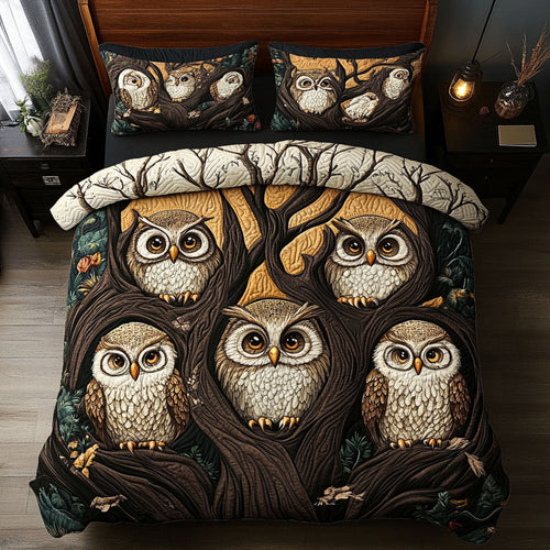 Nightfall Guardian 3-Piece Quilted Bedding Set NCU0PTT1283