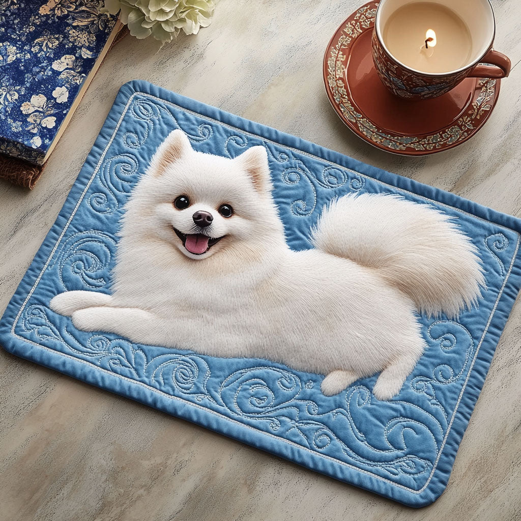 Frosty Smiles Quilted Placemat NCU0DV881