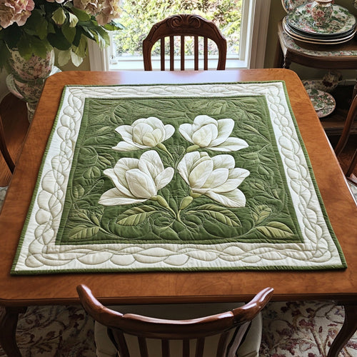 Old Soul Petals Quilted Table Topper NCU0PTT831