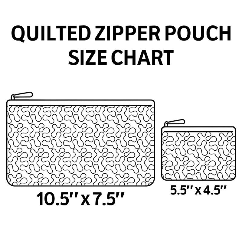 Sweet Buddies Quilted Zipper Pouch NCU0PTT1832