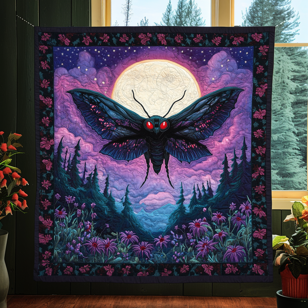 Silent Watcher Quilted Blanket NCU0PTT495