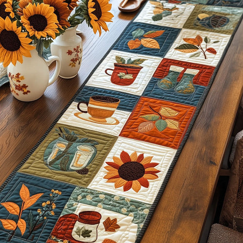 Rustic Trails Quilted Table Runner NCU0PTT588