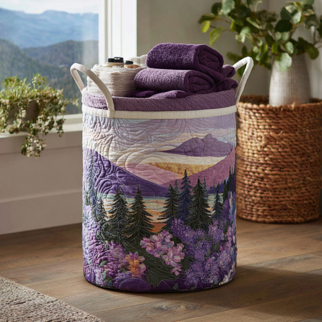 Sunlit Majesty Quilted Laundry Basket GFTOYC1032 main image 0