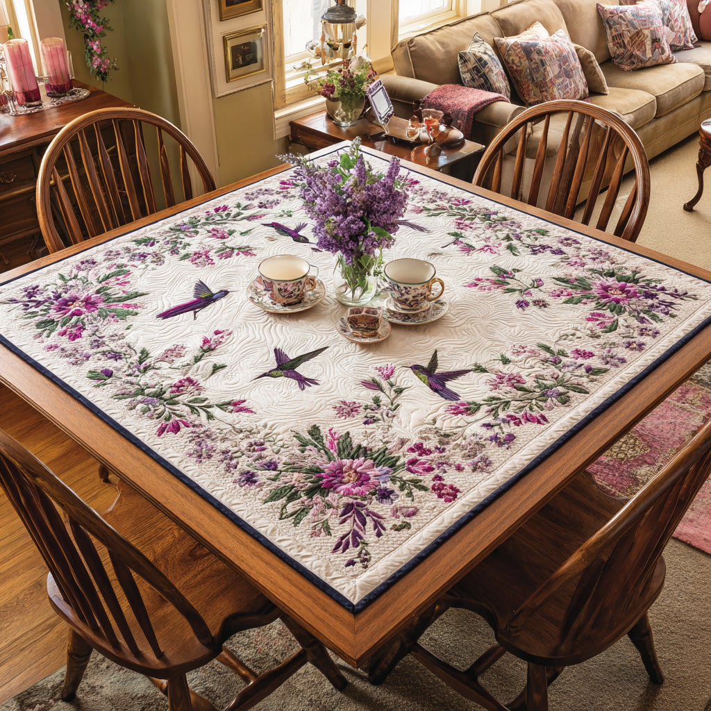 Petal Grace Quilted Table Topper NCU0NNT1137