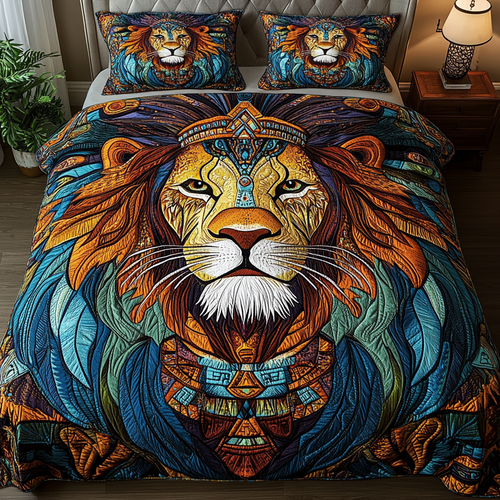 Sovereign Sun 3-Piece Quilted Bedding Set NCU0VH328