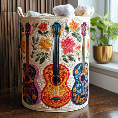 Spirit Riffs Quilted Laundry Basket NCU0PTT1107