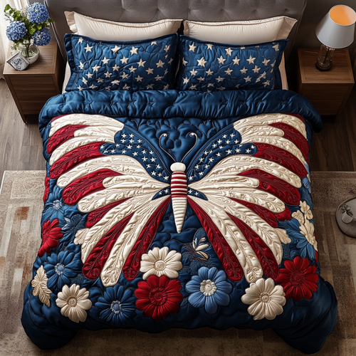 Striped Wings Duvet Cover Set NCU0NVH550