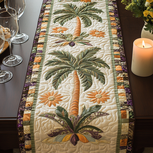 Summer Escape Quilted Table Runner NCU0NVH732