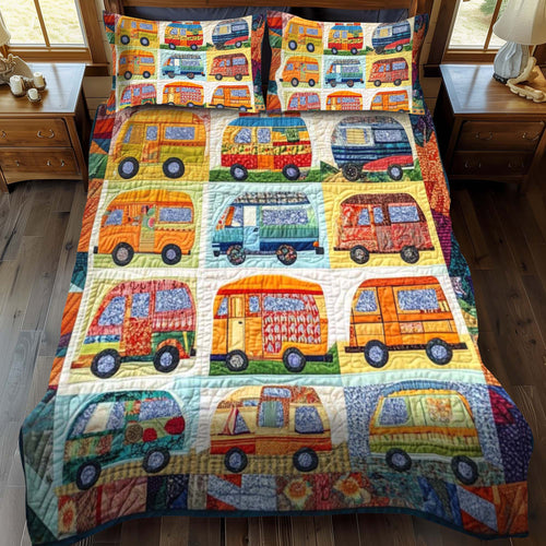 Twilight Camp 3-Piece Quilted Bedding Set NCU0NT674