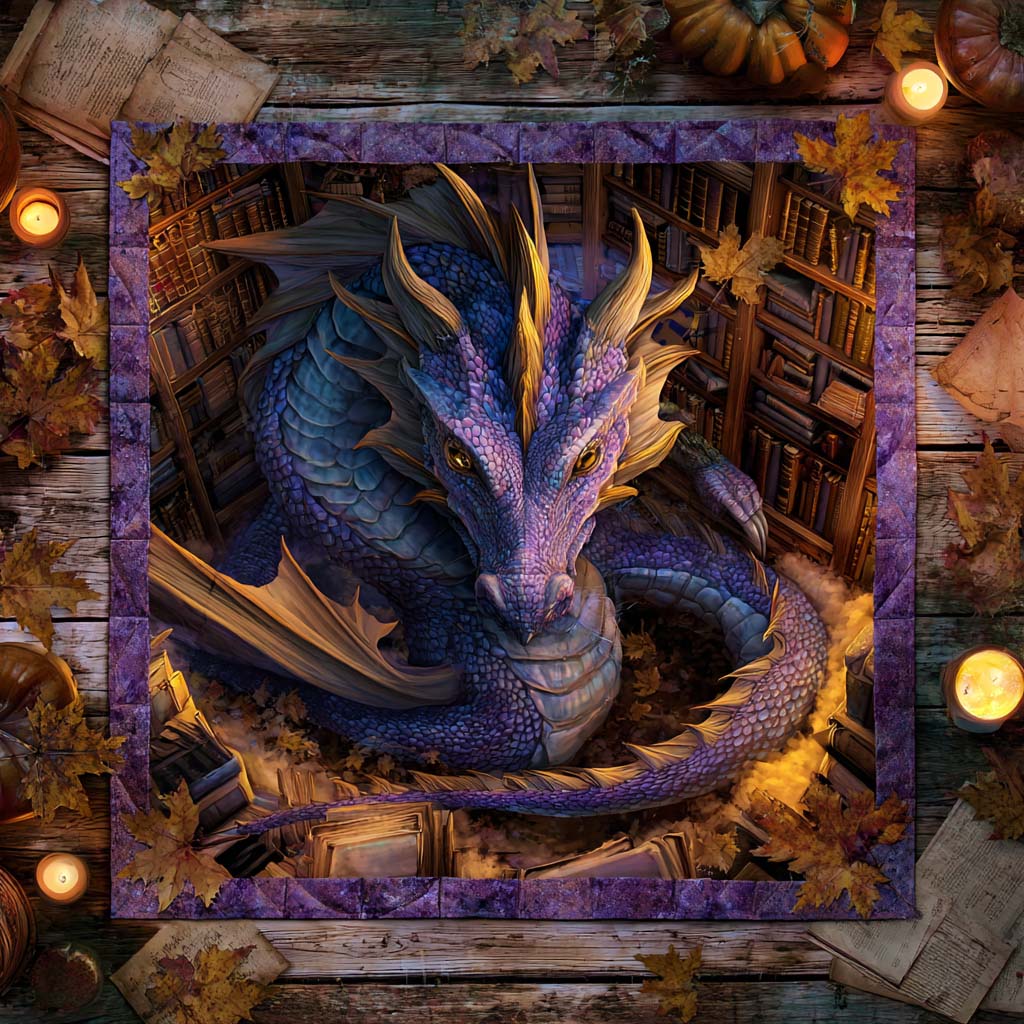 Ironhorn Majesty Quilted Table Topper NCU0NXD091