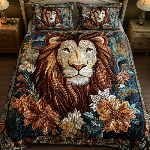 Wilderness Spirit 3-Piece Quilted Bedding Set NCU0VH323
