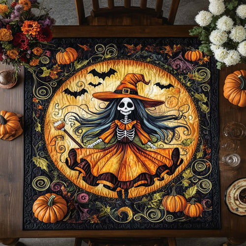 Witchy Whirl Quilted Table Topper NCU0NNT1499