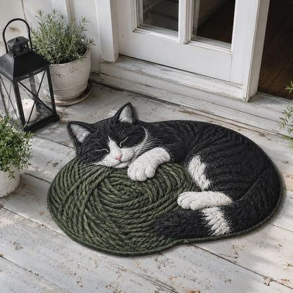 Cat Custom Shape Doormat NCU0QN100