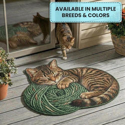 Cat Custom Shape Doormat NCU0QN100