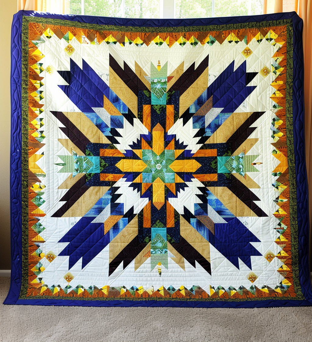 Ancestral Threads Quilted Blanket NCU0DK032