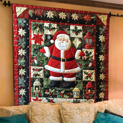 Santa's Workshop Quilted Blanket NCU0NT079