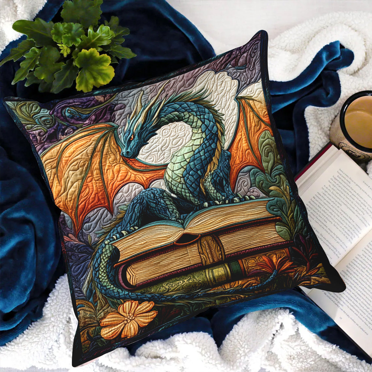 Twilight Guardian Quilted Pillow Case NCU0DK770