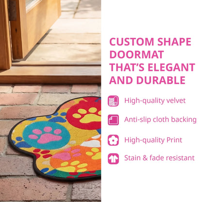 Custom Shape Doormat Care Instructions